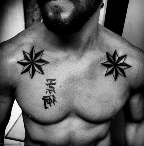 tatuajes en el pecho y brazo para hombres|Tatuajes pecho hombre